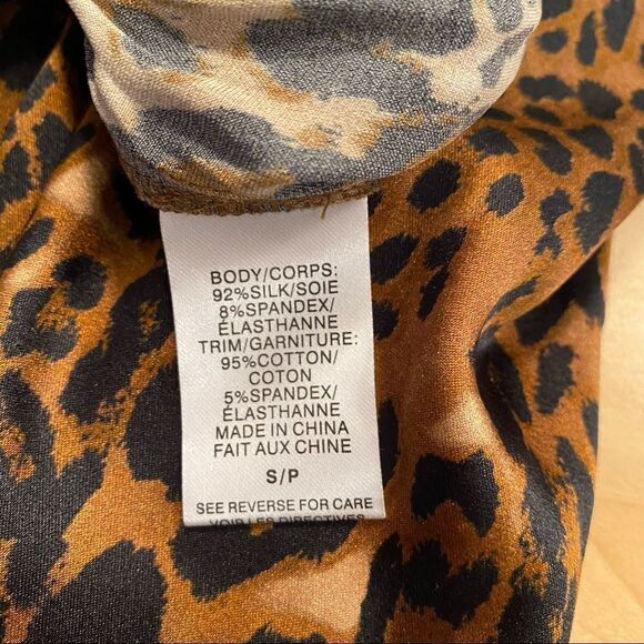 Cami NYC-“ZOE” Animal Silk High Rise Printed Joggers (Small) - Picture 12 of 13